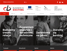 Tablet Screenshot of cb.com.pl